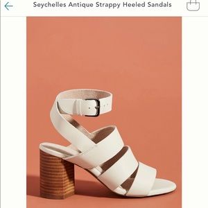 Strapped summer heels